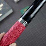  Bọc cơ bida da bò togo màu hồng đậm cho chuôi CueTec 