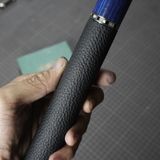  Bọc cơ bida da bò togo màu đen cho chuôi Mit Cues 