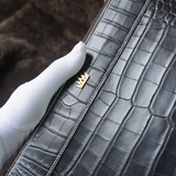  Túi clutch cầm tay da cá sấu Alligator 
