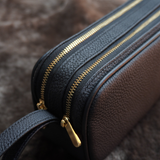  Túi golf clutch cầm tay da bò togo 