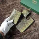  Ốp lưng Iphone da kì đà màu xanh lá 