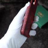  Ốp lưng Iphone da kì đà màu đỏ 
