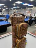  Bao cơ bida da Trăn Python Cue Case - Hard - 2x4 Plus 