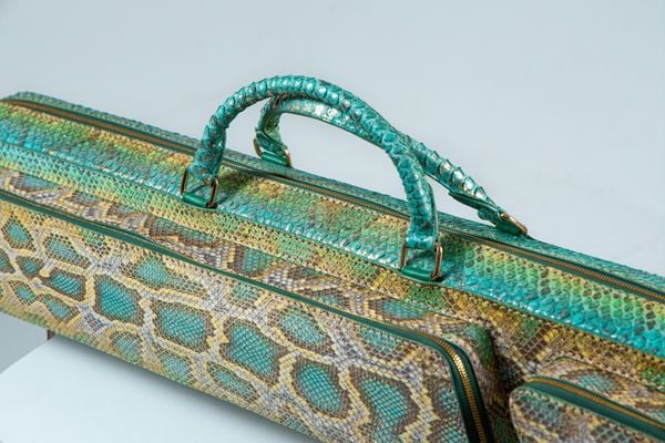  Bao cơ bida da Trăn Galaxy Python Cue Case - Soft - 4x6 