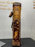  Bao cơ bida chủ đề Buddha Cue Case - Hard - 3x4 