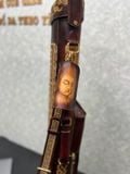  Bao cơ bida chủ đề Buddha Cue Case - Hard - 3x4 