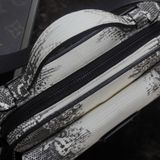  Túi Clutch da kỳ đà hoa - Khóa LV 