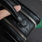  Túi Golf Clutch da cá sấu Alligator Pháp đen 