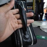  Túi Golf Clutch da cá sấu Alligator Pháp đen 