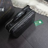  Túi Golf Clutch da cá sấu Alligator Pháp đen 