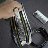  Túi Clutch da kỳ đà hoa - H&Homies 