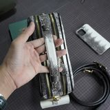  Túi Clutch da kỳ đà hoa - H&Homies 