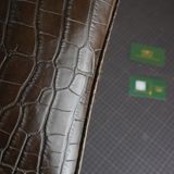  Túi Golf Clutch da cá sấu Alligator Pháp nâu Chocolate 