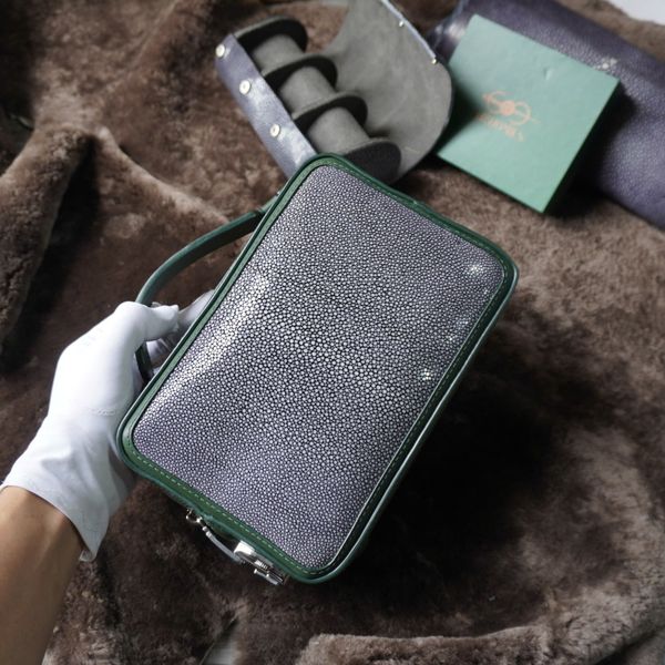  Túi Clutch da cá đuối - H&Homies 