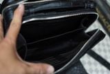  Túi Clutch nam cầm tay da cá sấu Alligator đen (Alligator Gofl Clutch) 