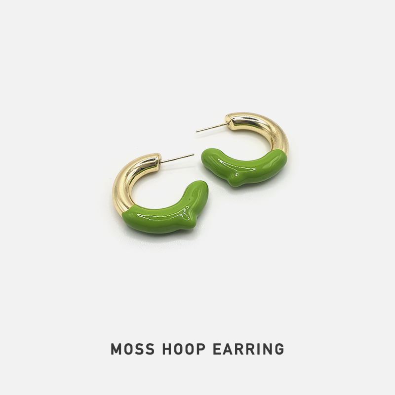 MOSS HOOP Khuyên tai
