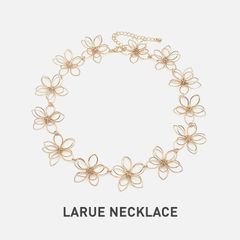 LARUE GOLD Bộ vòng cổ và hoa tai