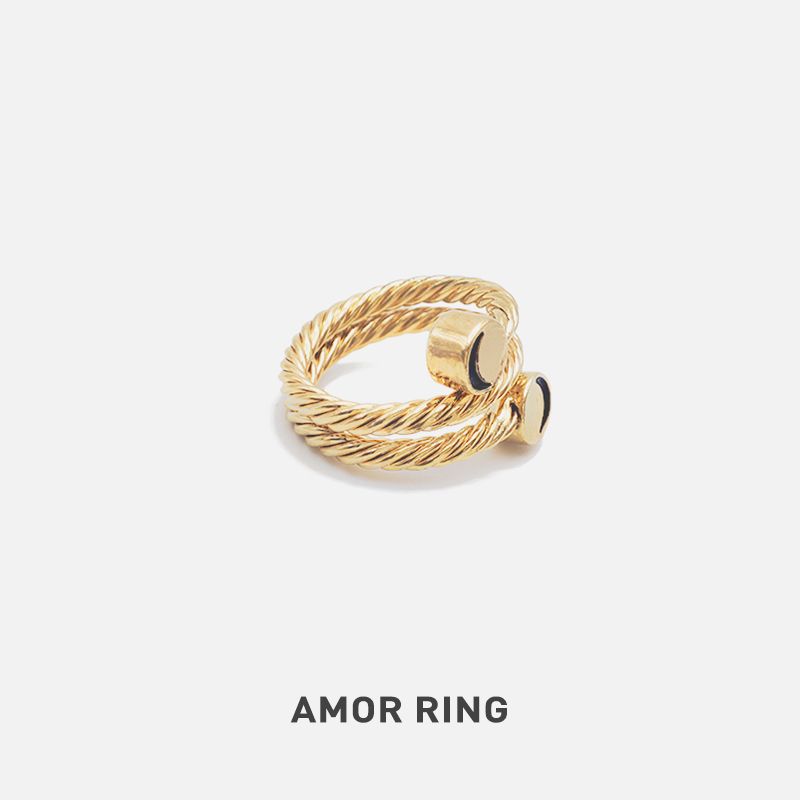AMOR Bộ vòng tay và nhẫn