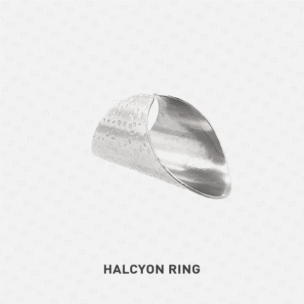 HALCYON Nhẫn hở Stainless Steel