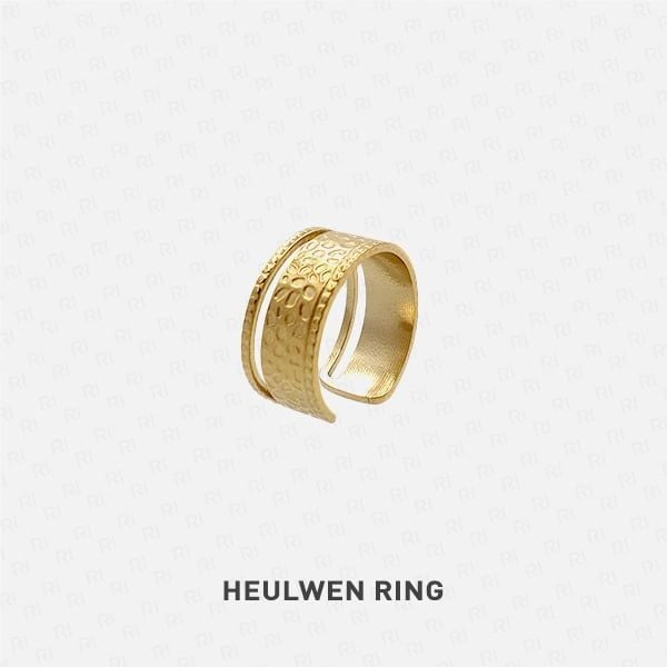 HEULWEN Nhẫn hở Stainless Steel