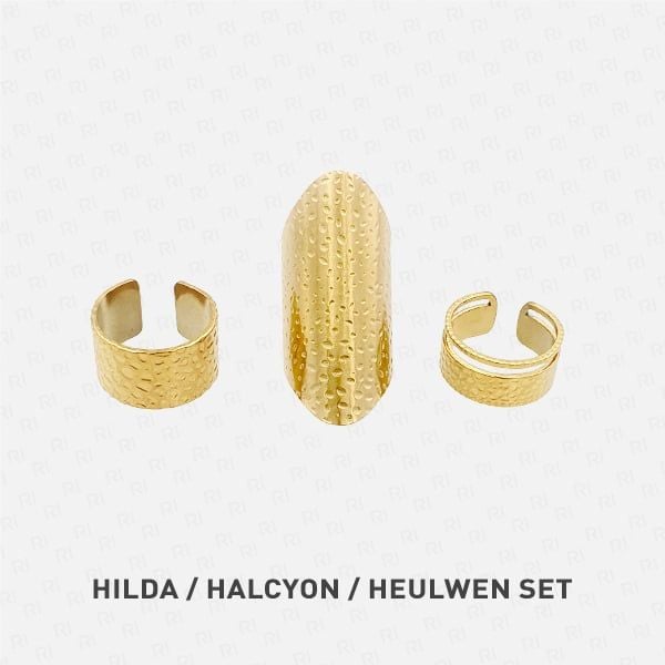 HILDA / HALCYON / HEULWEN - GOLD Bản phối Stainless Steel