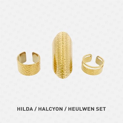 HILDA / HALCYON / HEULWEN - GOLD Bản phối Stainless Steel