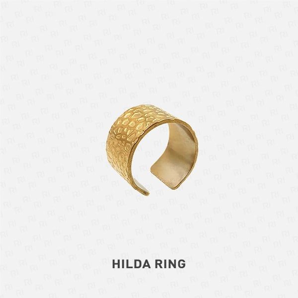 HILDA Nhẫn hở Stainless Steel
