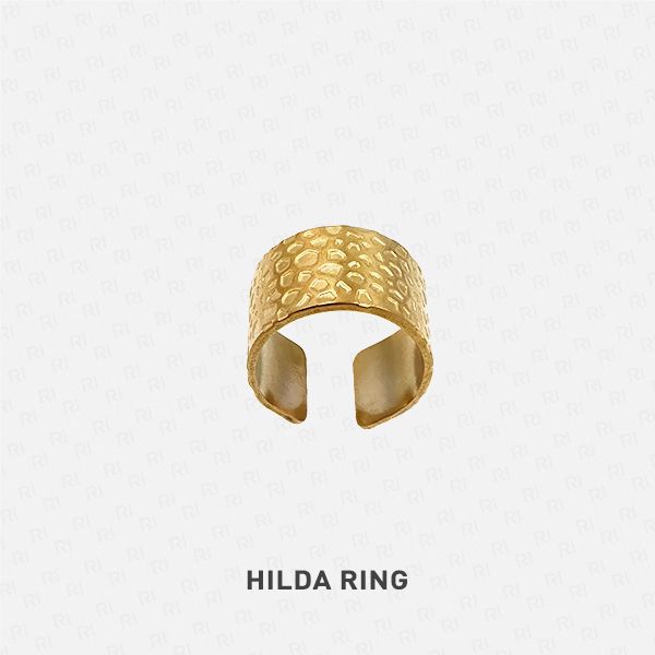 HILDA Nhẫn hở Stainless Steel