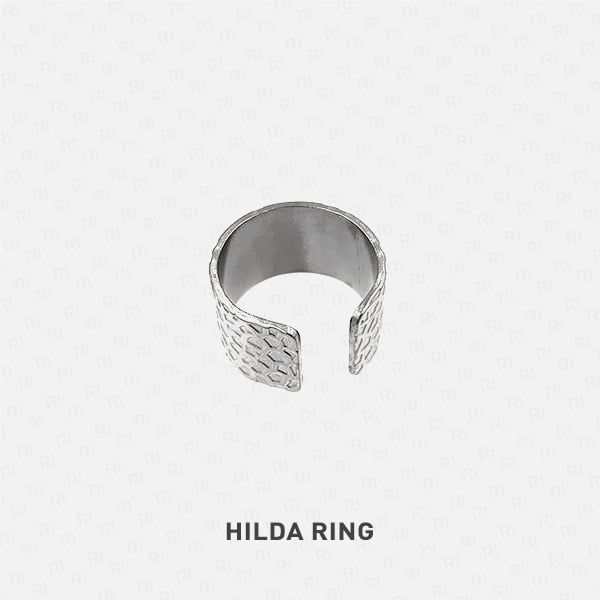 HILDA Nhẫn hở Stainless Steel