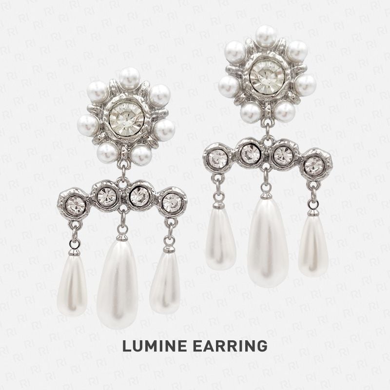 LUMINE Bộ vòng cổ và hoa tai