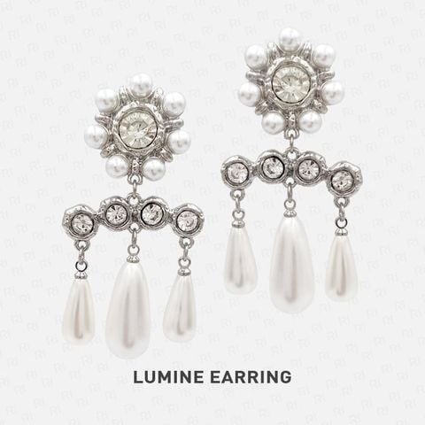 LUMINE Bộ vòng cổ và hoa tai