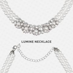 LUMINE Bộ vòng cổ và hoa tai
