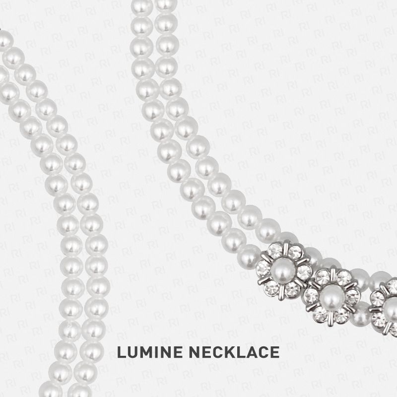 LUMINE Bộ vòng cổ và hoa tai
