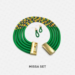 MISSA Bộ vòng cổ và hoa tai