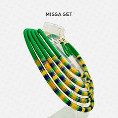 MISSA Bộ vòng cổ và hoa tai