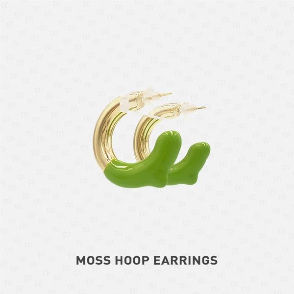 MOSS HOOP Khuyên tai