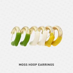 MOSS HOOP Khuyên tai