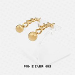 PONIE Bông tai Stainless Steel
