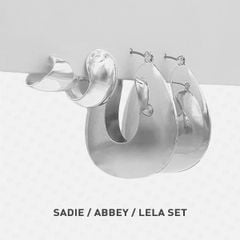 SADIE / ABBEY / LELA - SILVER Bản phối
