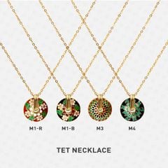 TET Bộ vòng cổ và hoa tai Stainless Steel