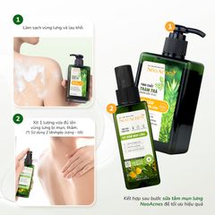 Xịt giảm mụn lưng, giảm thâm mụn, sạch mụn mờ thâm giảm viêm NeoAcnes 100ml