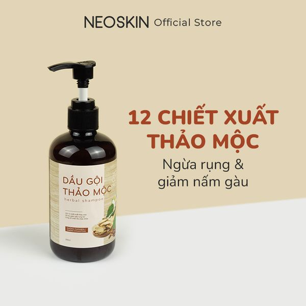 Dầu Gội Thảo Mộc Neo Nature – Giảm Gãy Rụng Tóc, Ngừa Nấm Gàu (250ml)