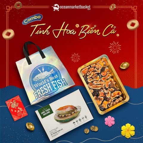 Combo Hải sản đông lạnh 2 (bào ngư + hải sâm)(Tinh hoa biển cả)