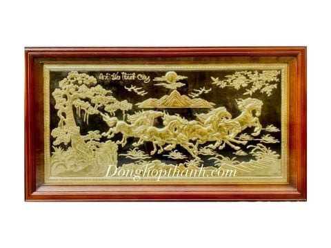  Tranh đồng Mã đáo thành công  - Kích Thước 55cm X 95cm 