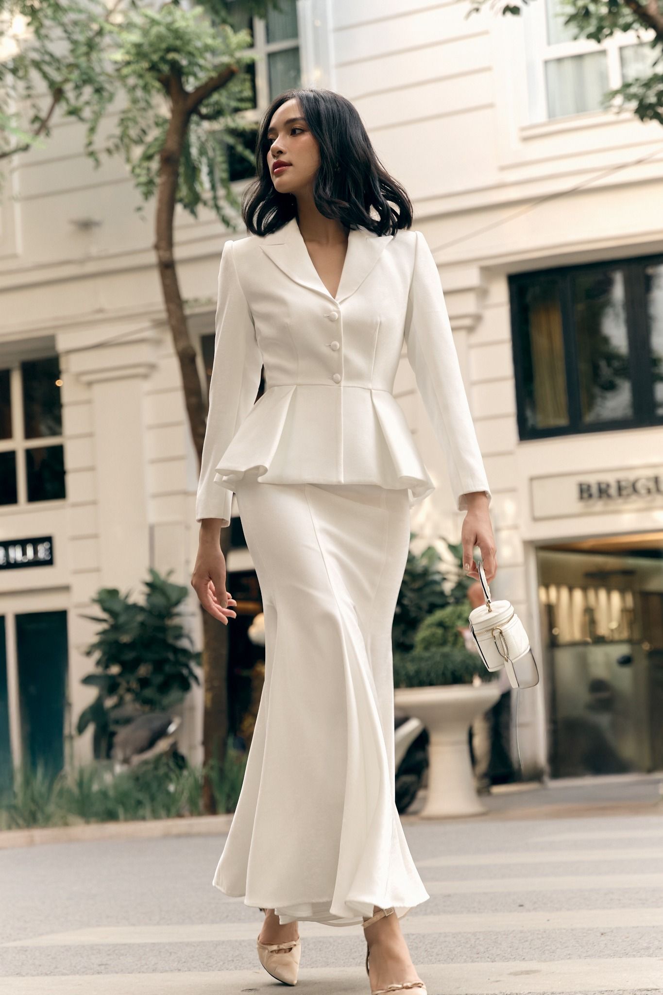Set blazer Lê House WHITE KELLY