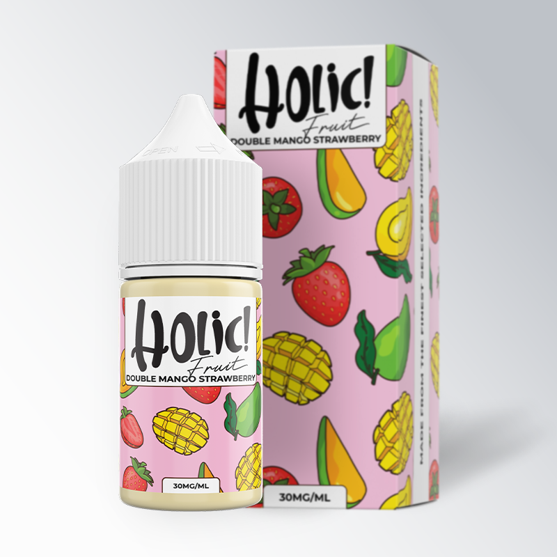  Holic Salt Double Mango Strawberry 30ml - Chính Hãng 