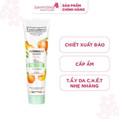 Evoluderm Tẩy tế bào chết Velvet Peach Scrub 150g