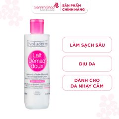 Evoluderm Sữa tẩy trang cho da nhạy cảm Gentle Make-up Remover 250ml