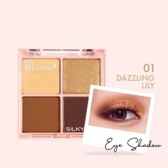 Silky Girl Phấn mắt Bloom Shadow Quad