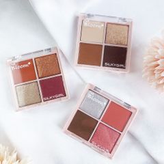 Silky Girl Phấn mắt Bloom Shadow Quad